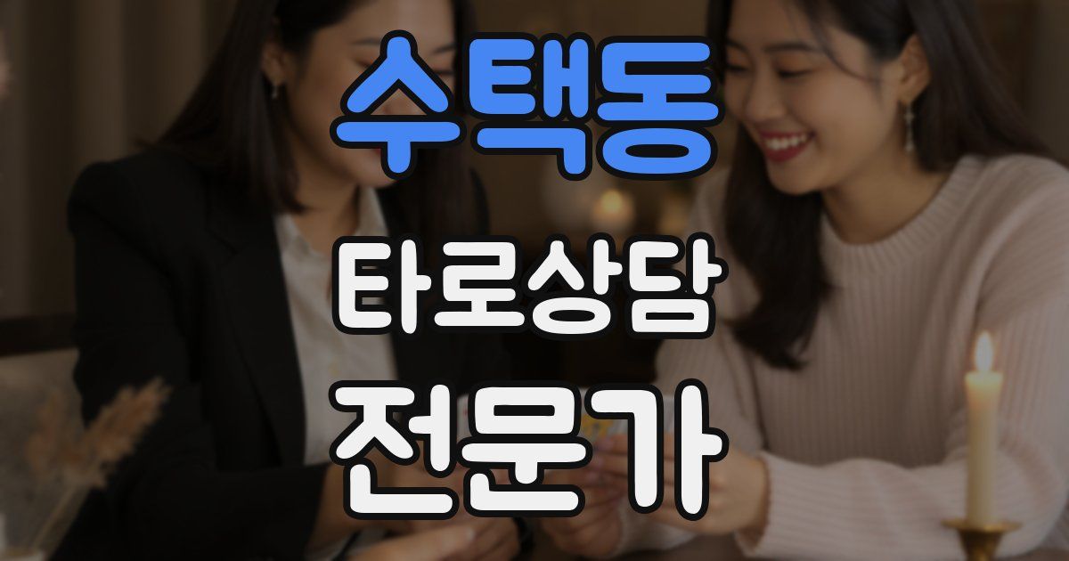 수택동 타로상담전문가 자격증