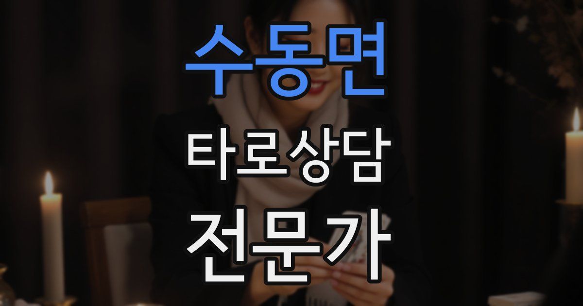 수동면 타로상담전문가 자격증