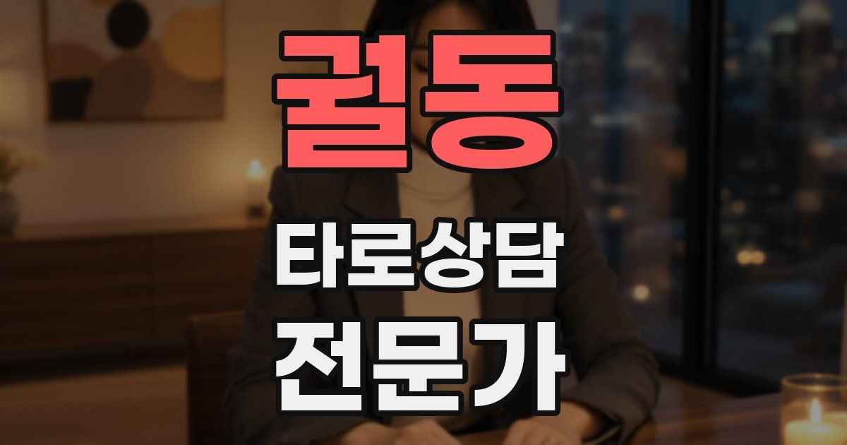 궐동 타로상담전문가 자격증