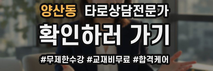 양산동 타로상담전문가 자격증