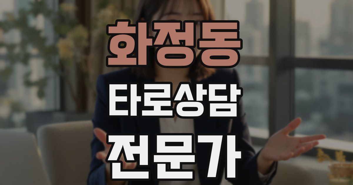 화정동 타로상담전문가 자격증