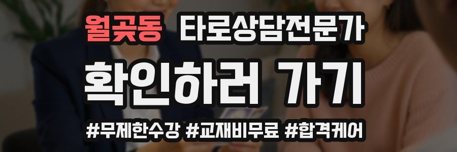 월곶동 타로상담전문가 자격증