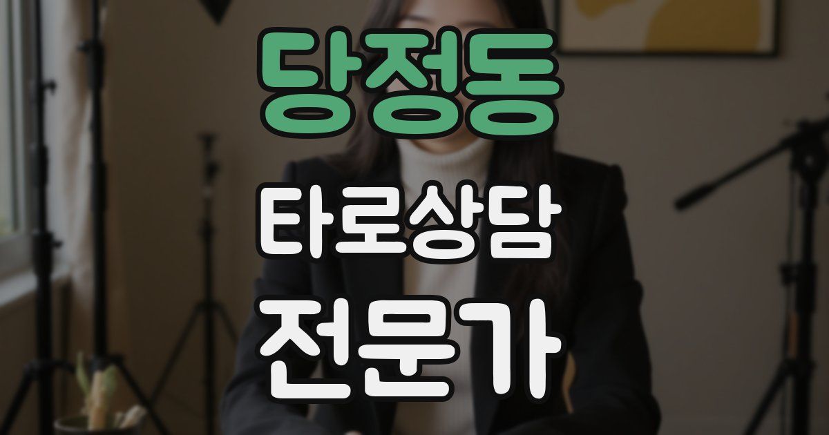 당정동 타로상담전문가 자격증