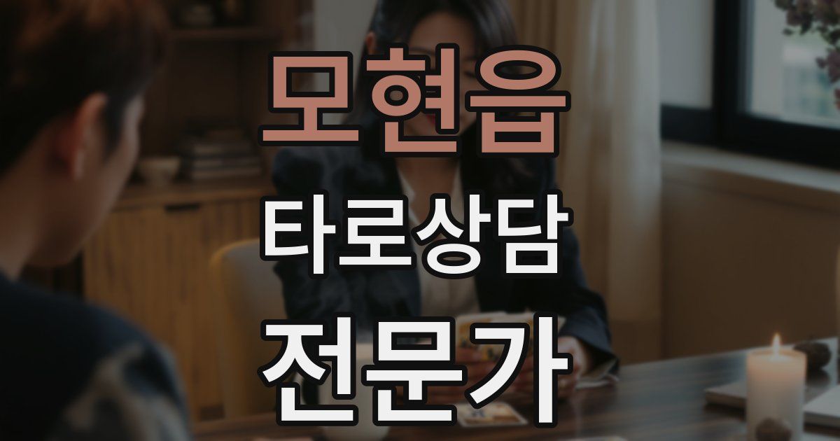 모현읍 타로상담전문가 자격증