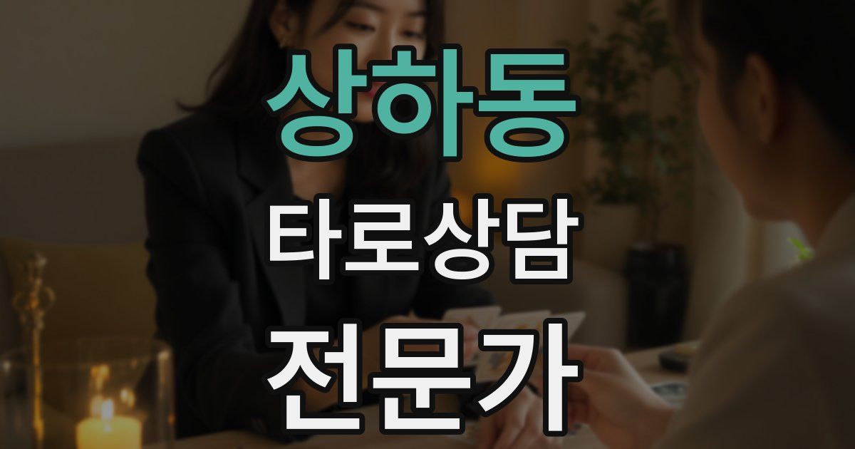 상하동 타로상담전문가 자격증