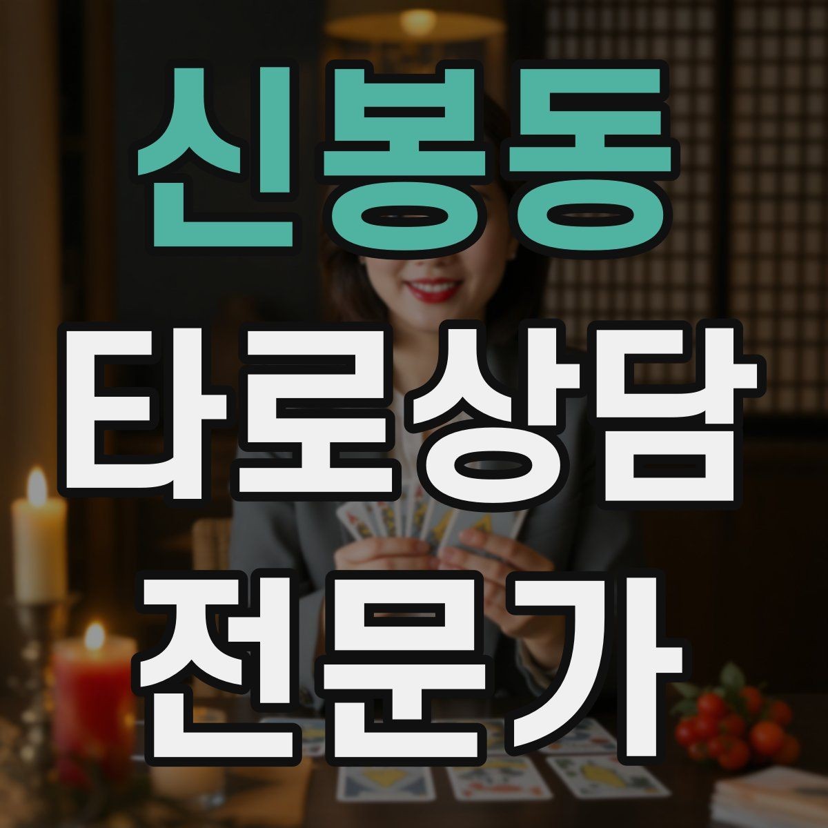 신봉동 타로상담전문가 자격증 대면 상담에서 분위기 만들기 팁