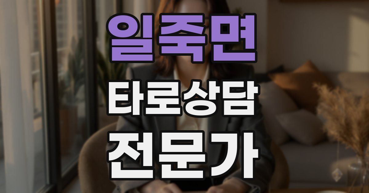 일죽면 타로상담전문가 자격증