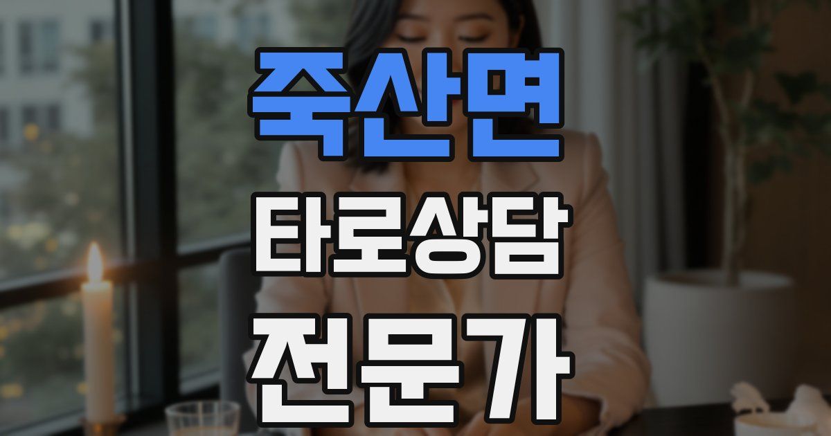 죽산면 타로상담전문가 자격증