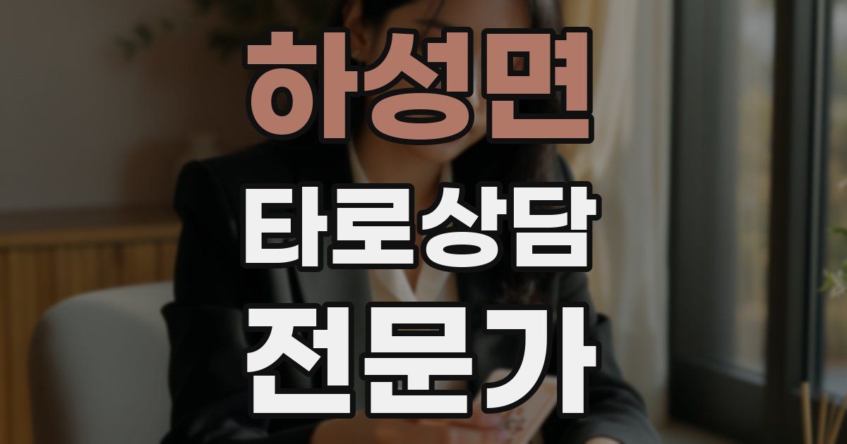 하성면 타로상담전문가 자격증