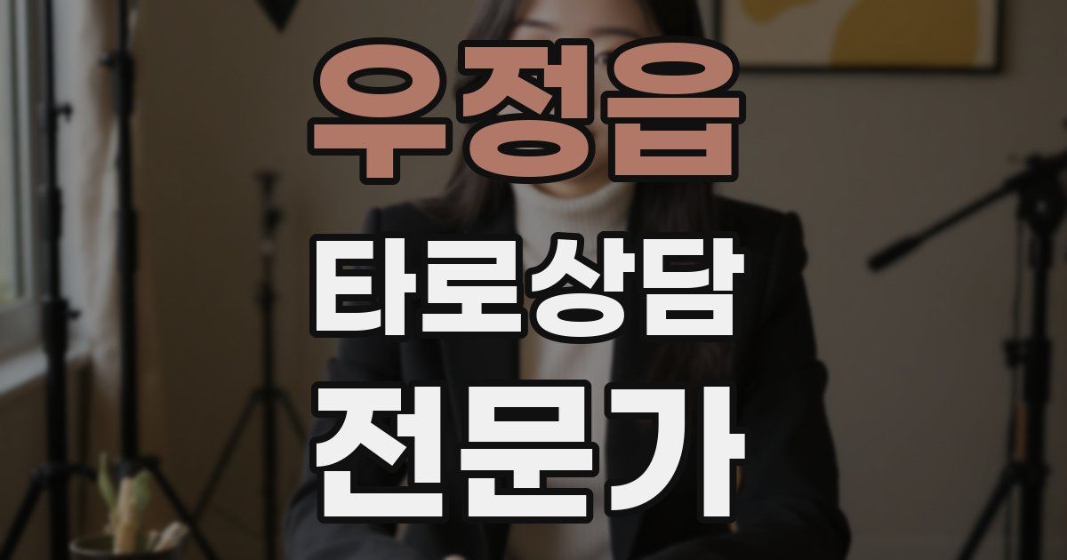 우정읍 타로상담전문가 자격증