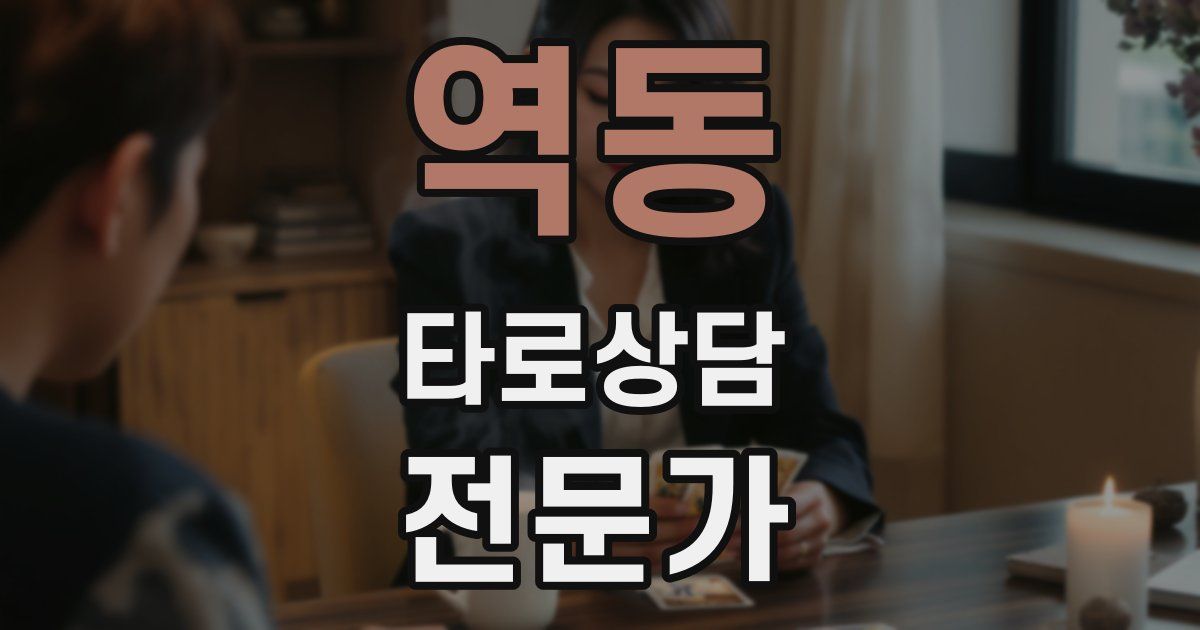 역동 타로상담전문가 자격증