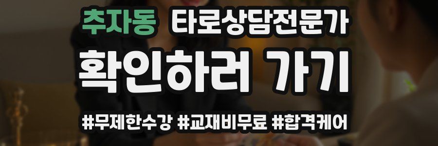 추자동 타로상담전문가 자격증