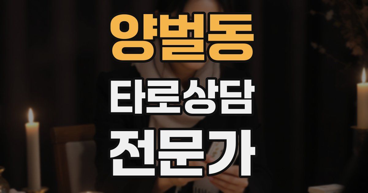 양벌동 타로상담전문가 자격증