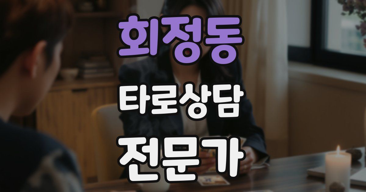 회정동 타로상담전문가 자격증