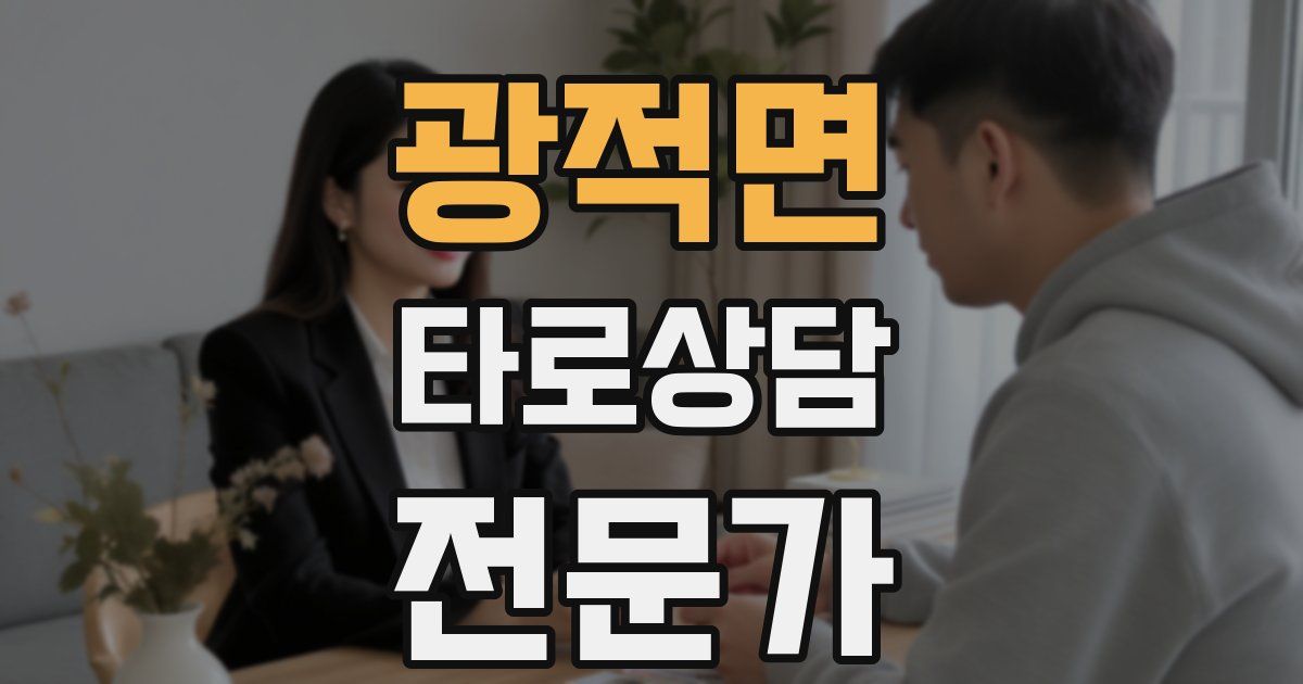 광적면 타로상담전문가 자격증