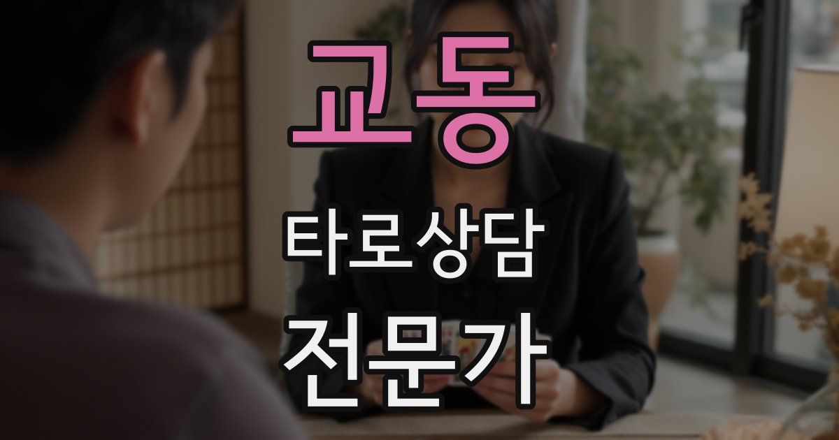 교동 타로상담전문가 자격증