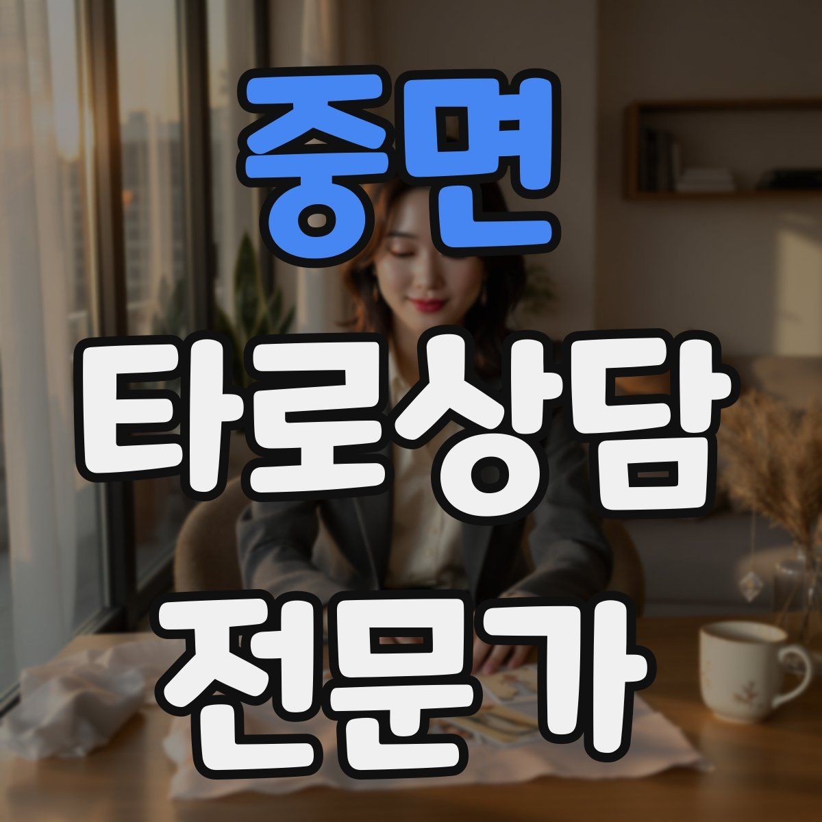 중면 타로상담전문가 자격증 상담 범위를 명확히 하는 서비스 안내문