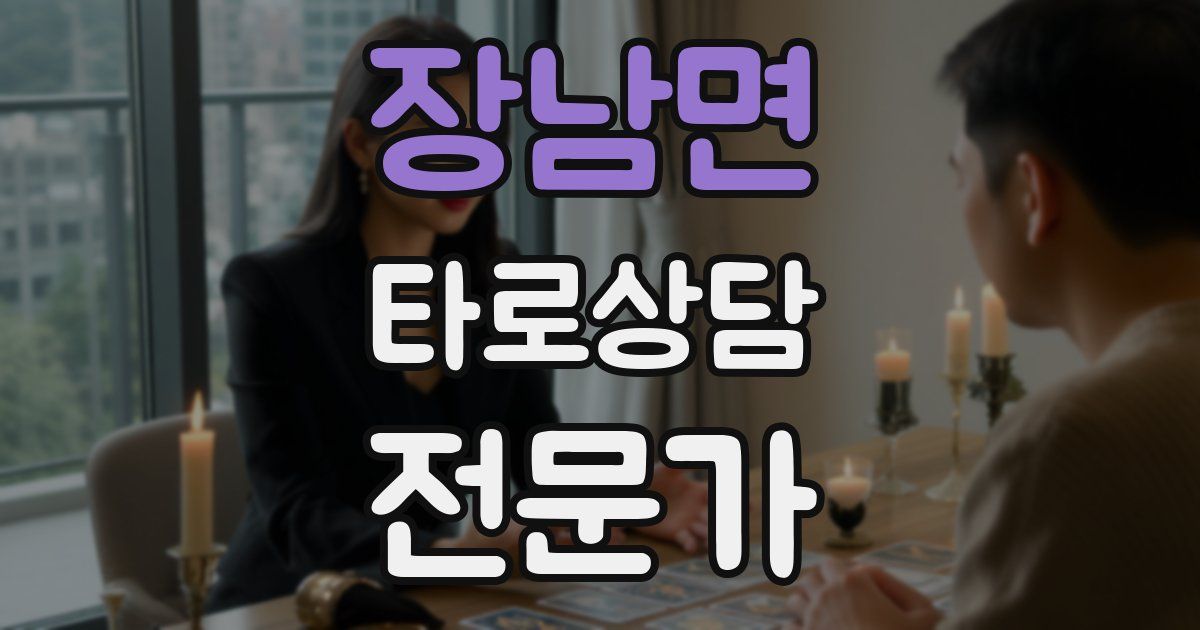 장남면 타로상담전문가 자격증