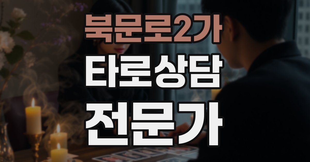 북문로2가 타로상담전문가 자격증