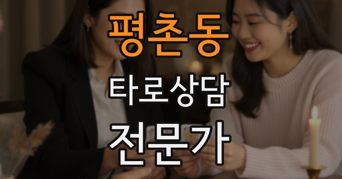 평촌동 타로상담전문가 자격증