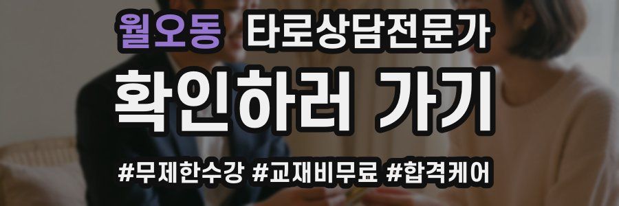 월오동 타로상담전문가 자격증