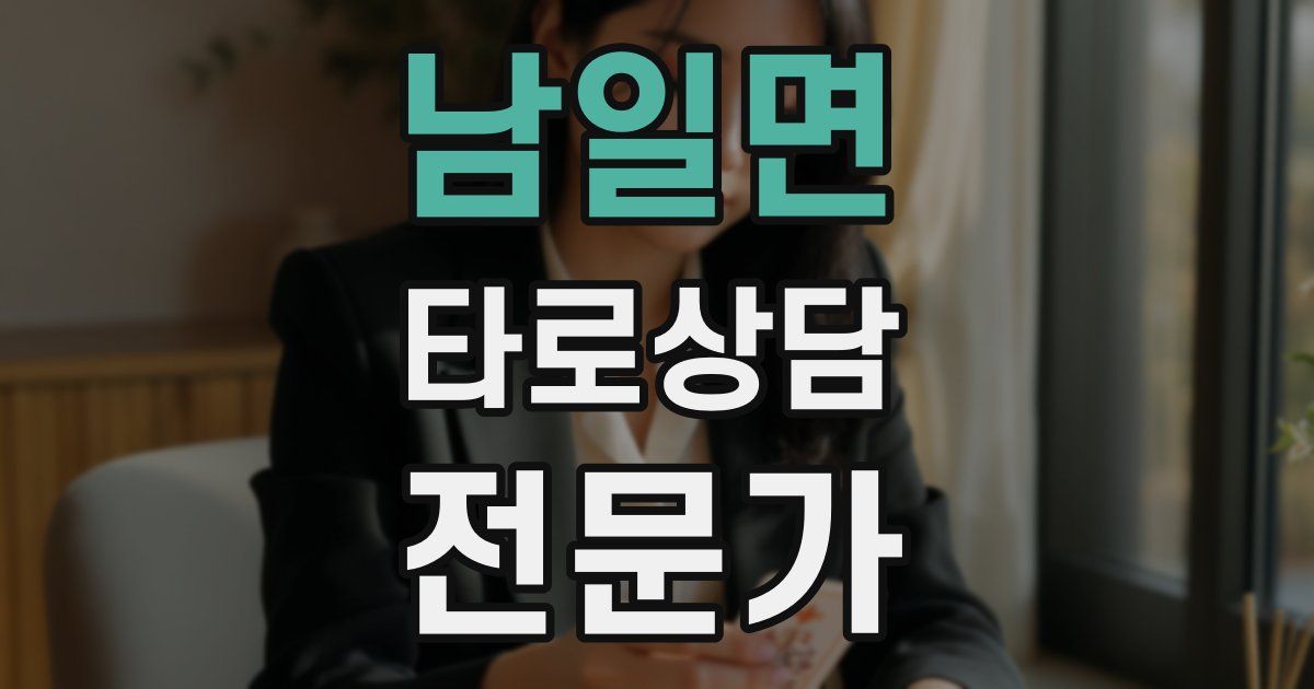 남일면 타로상담전문가 자격증