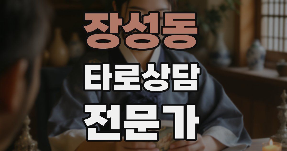 장성동 타로상담전문가 자격증