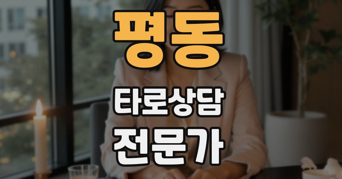 평동 타로상담전문가 자격증