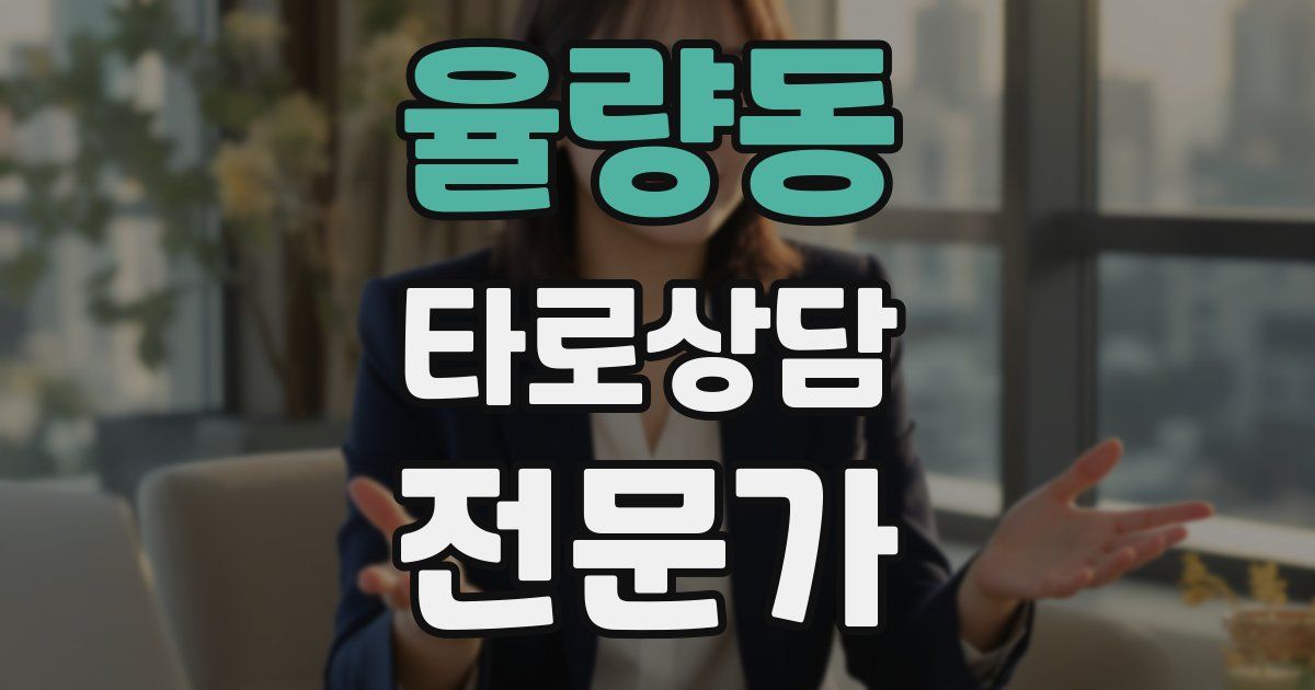 율량동 타로상담전문가 자격증