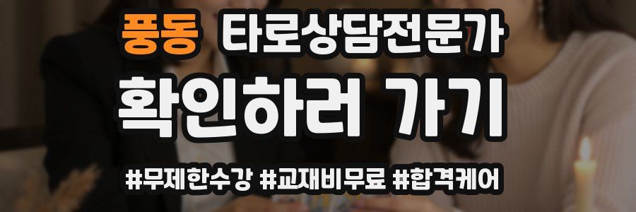 풍동 타로상담전문가 자격증