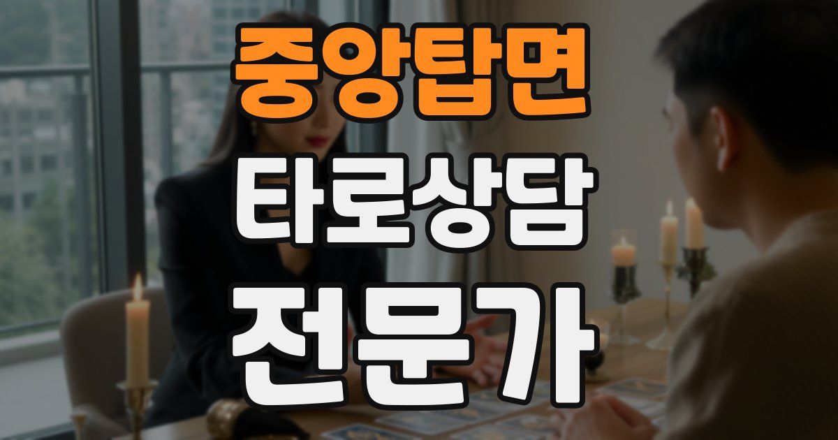 중앙탑면 타로상담전문가 자격증