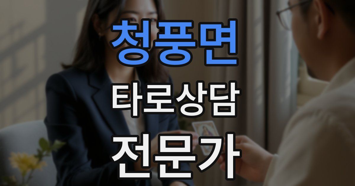 청풍면 타로상담전문가 자격증