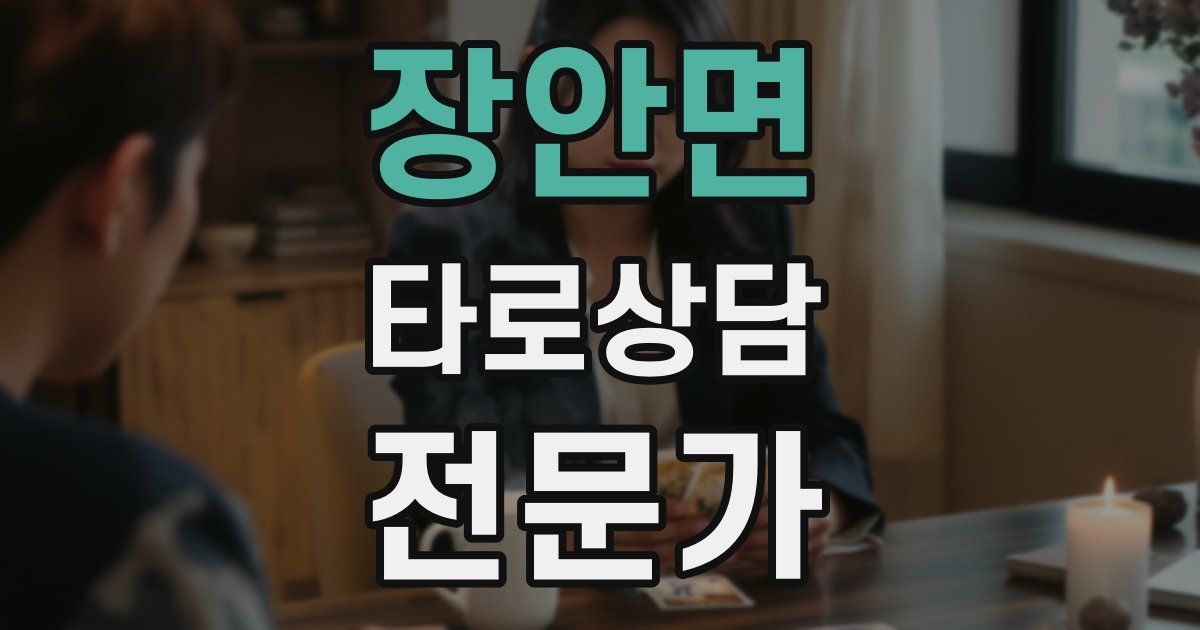 장안면 타로상담전문가 자격증