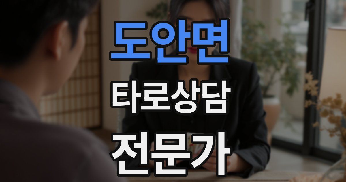 도안면 타로상담전문가 자격증