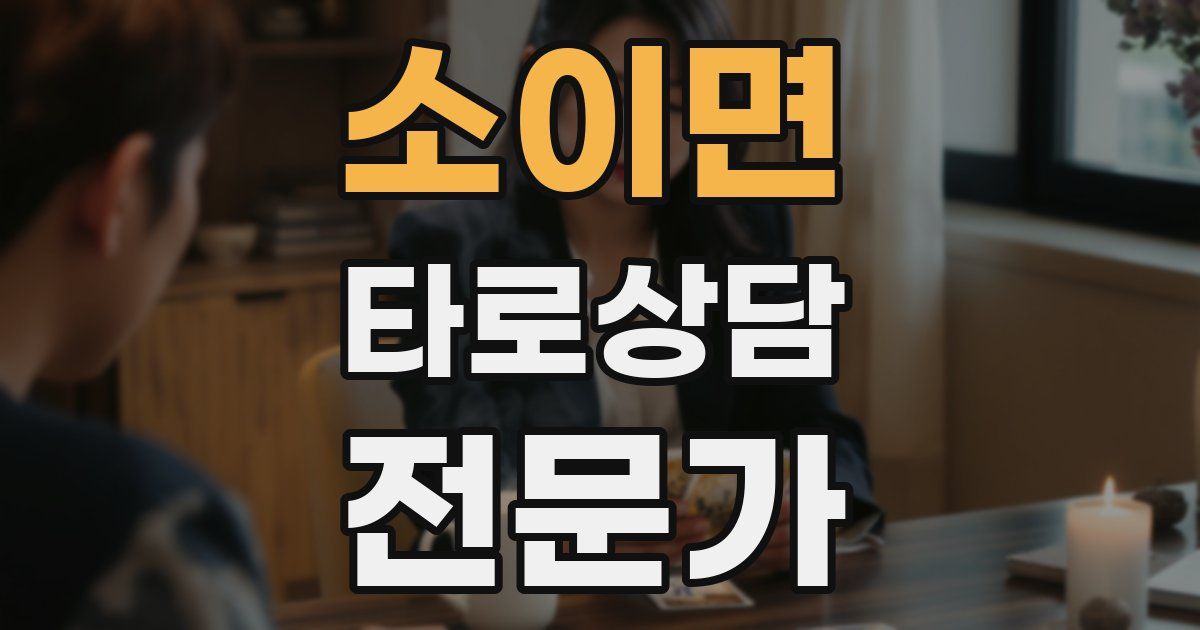 소이면 타로상담전문가 자격증