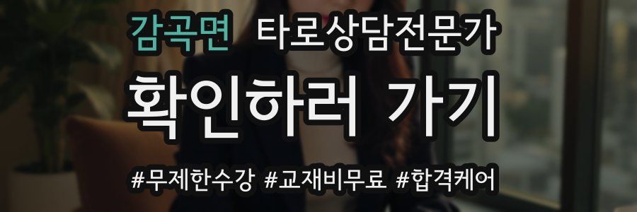 감곡면 타로상담전문가 자격증