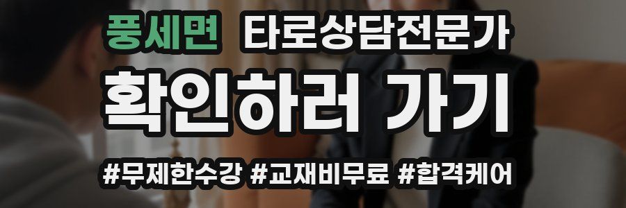 풍세면 타로상담전문가 자격증