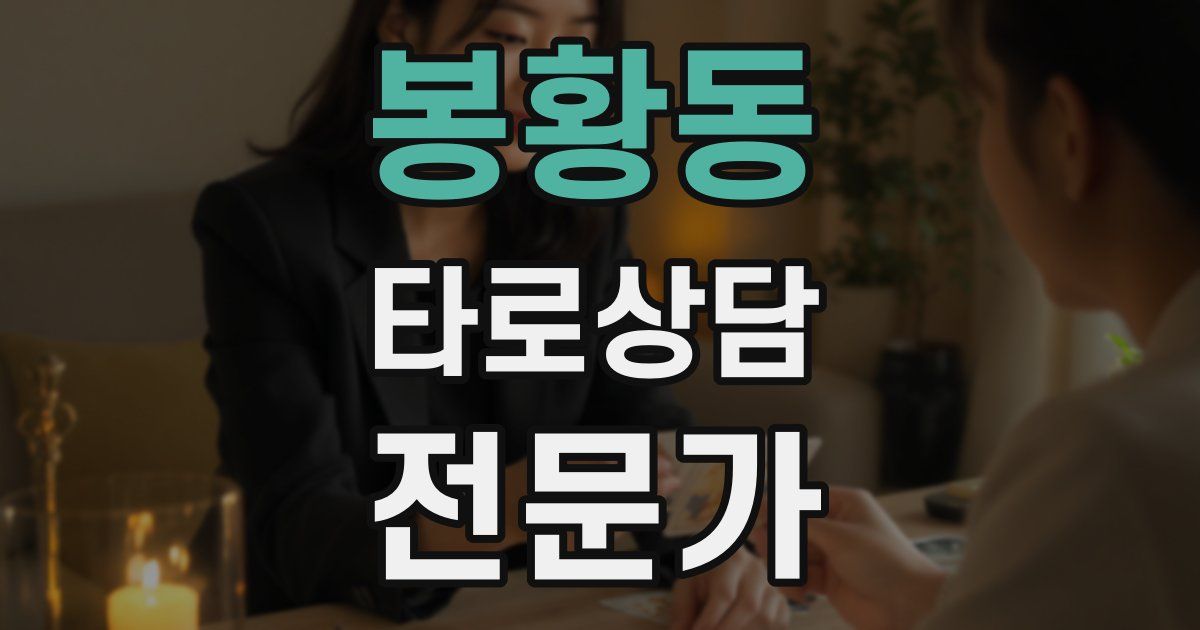 봉황동 타로상담전문가 자격증