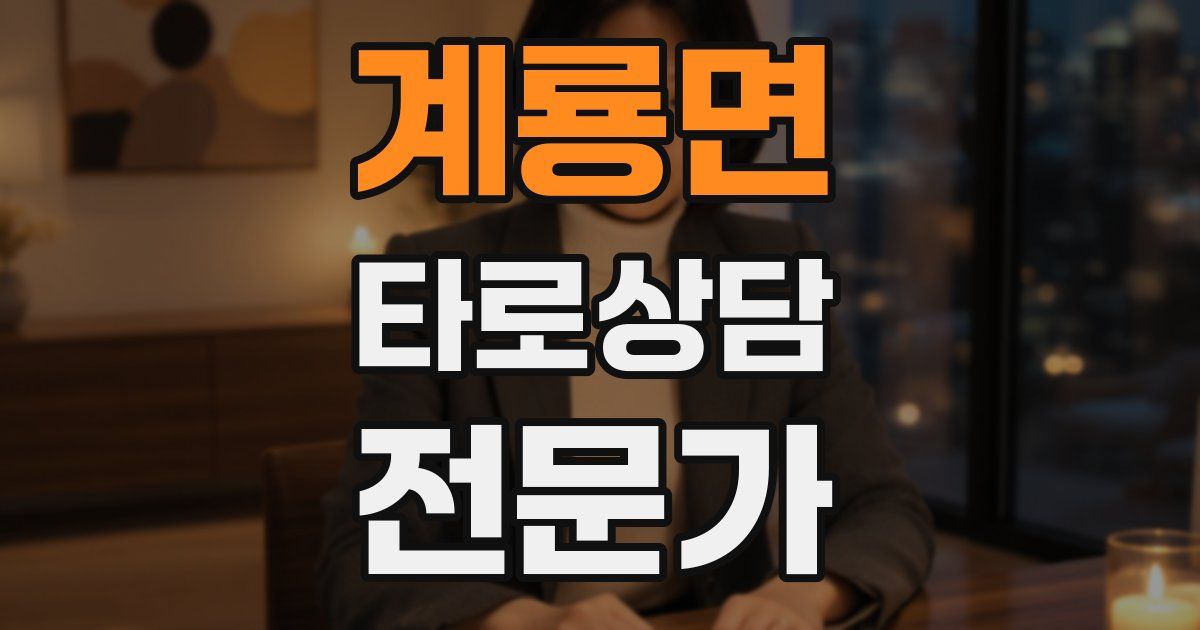 계룡면 타로상담전문가 자격증