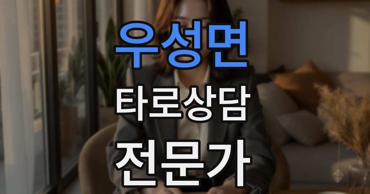 우성면 타로상담전문가 자격증