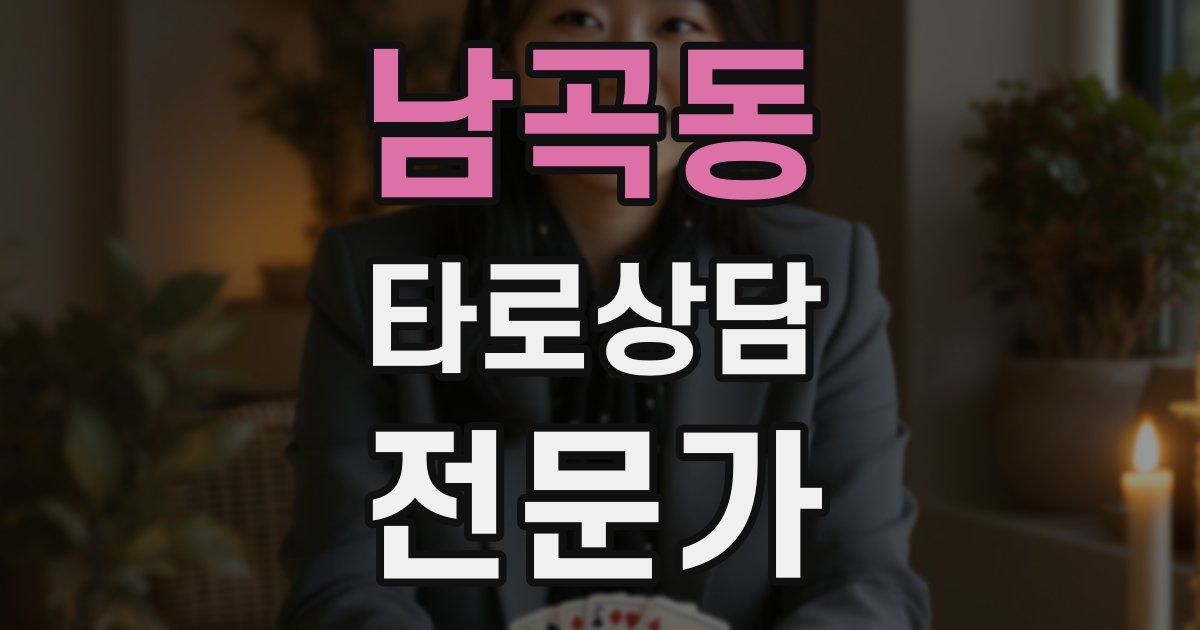 남곡동 타로상담전문가 자격증