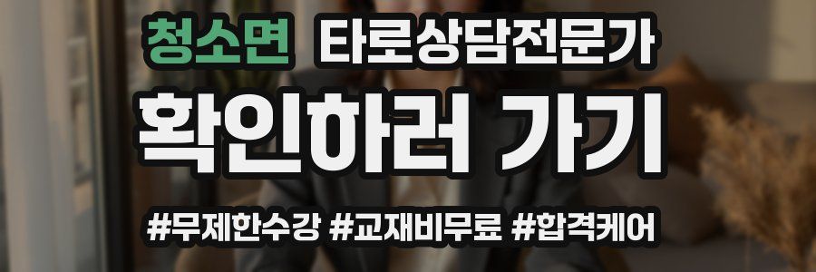 청소면 타로상담전문가 자격증