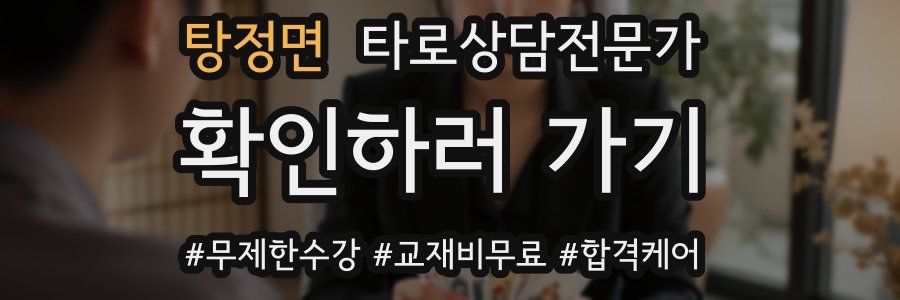 탕정면 타로상담전문가 자격증