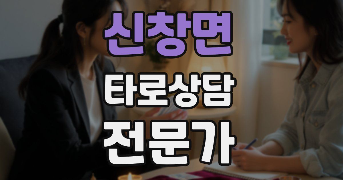 신창면 타로상담전문가 자격증