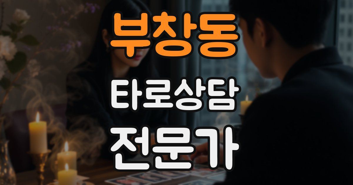 부창동 타로상담전문가 자격증