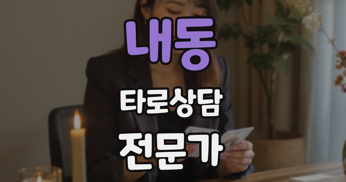 내동 타로상담전문가 자격증