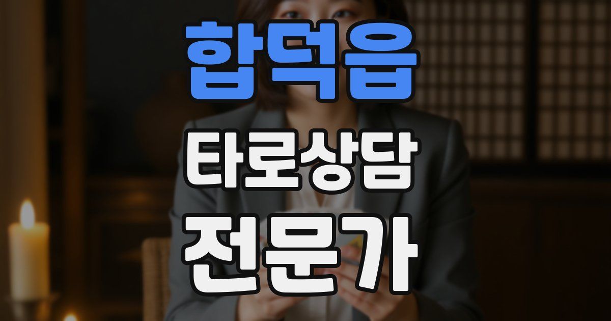합덕읍 타로상담전문가 자격증