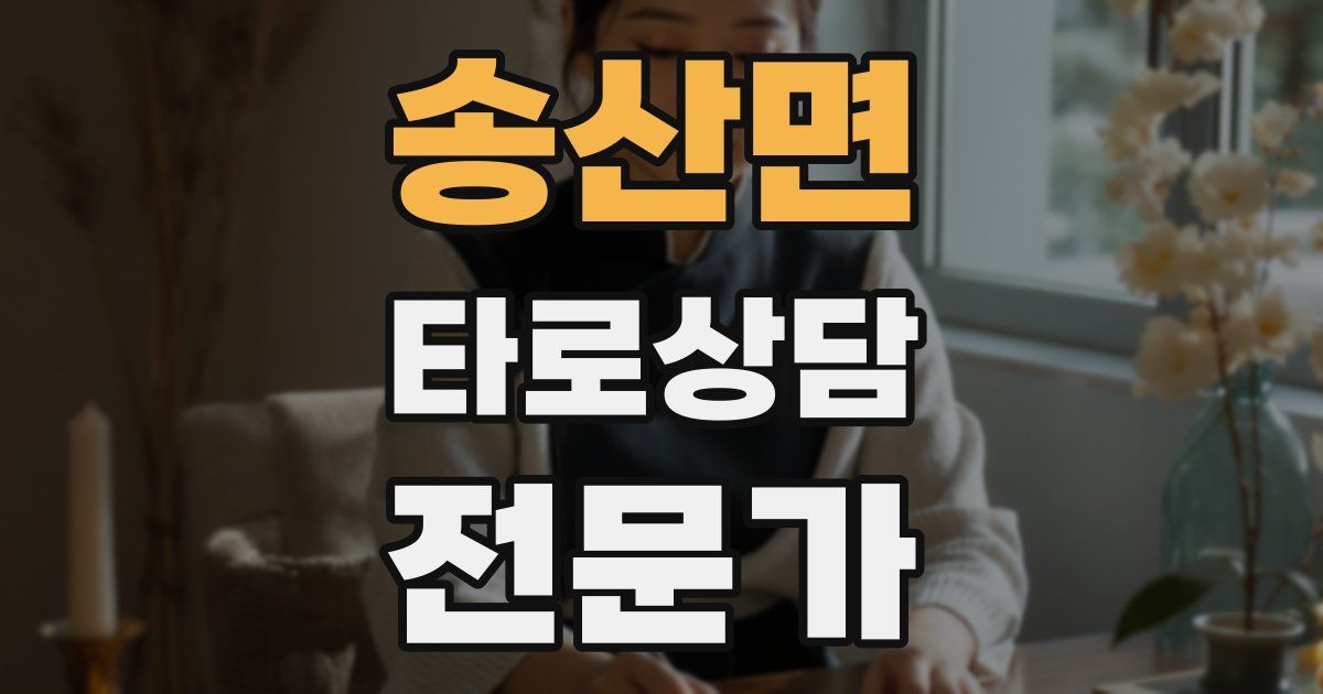 송산면 타로상담전문가 자격증