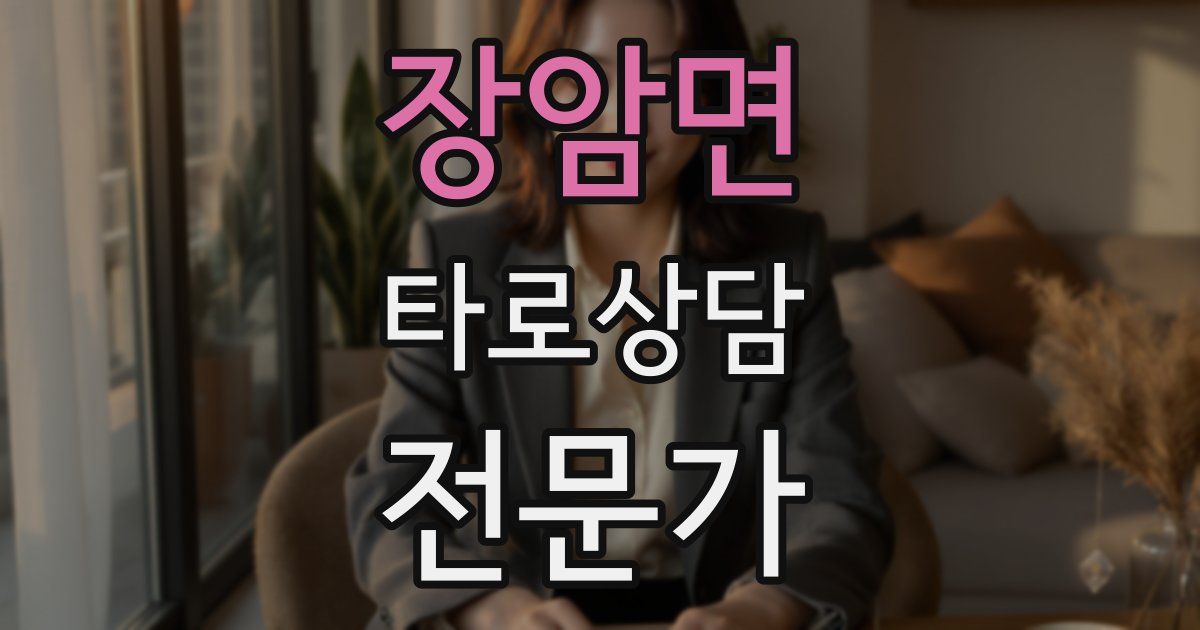 장암면 타로상담전문가 자격증