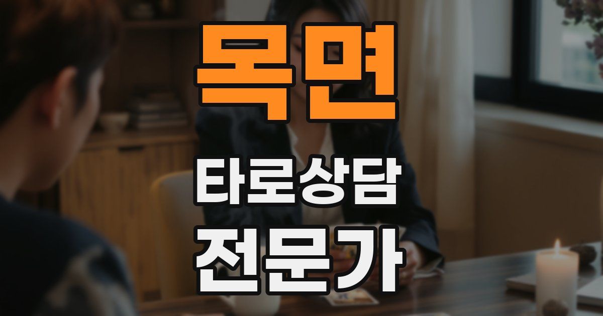 목면 타로상담전문가 자격증